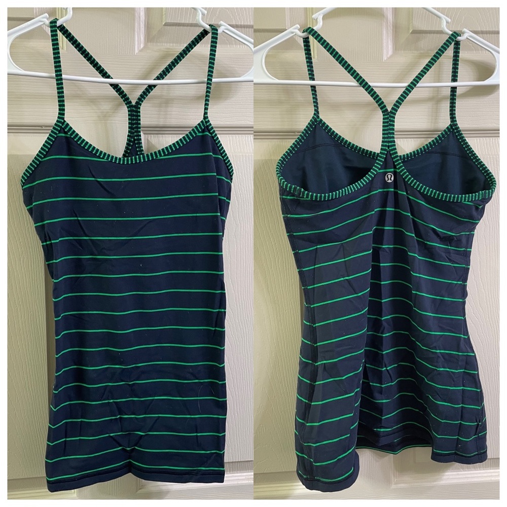 Lululemon Emerald Swiftly Speed Racerback Sheer S… - image 1